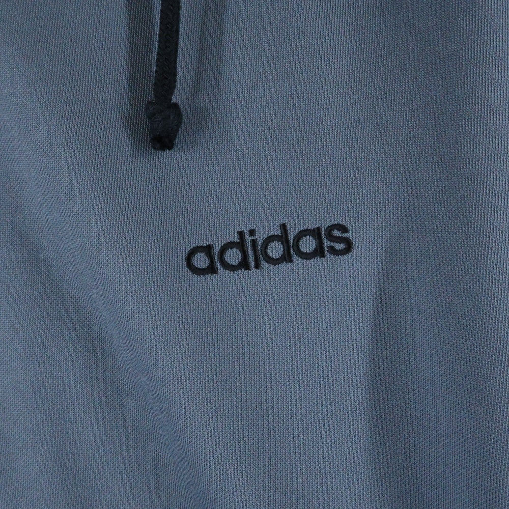 adidas(アディダス) フード付き ジップアップジャケット グレー 366987