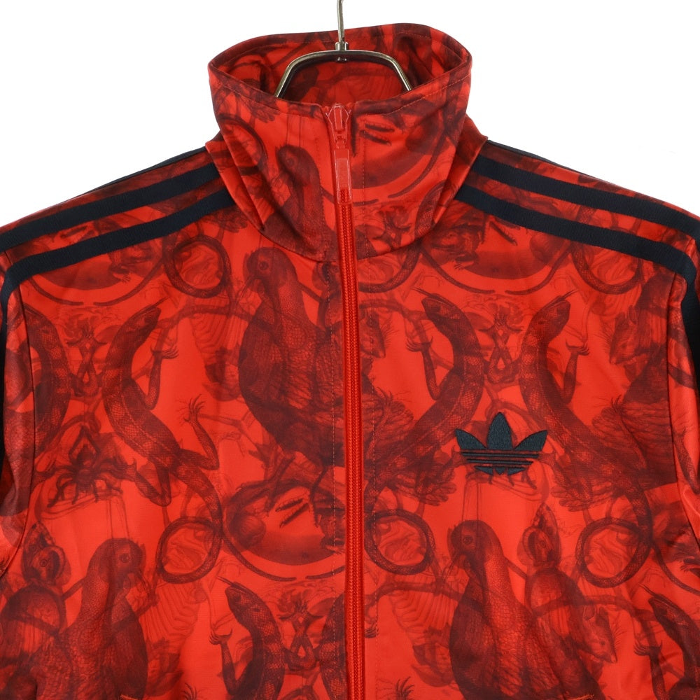 adidas(アディダス) ×Carnovsky カルノフスキー ジップアップ トラックジャケット レッド M69130