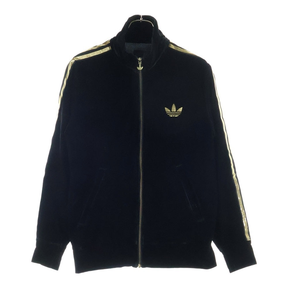 adidas(アディダス) 00s VINTAGE ヴィンテージ ベロア トラックジャッケット ブラック 013521