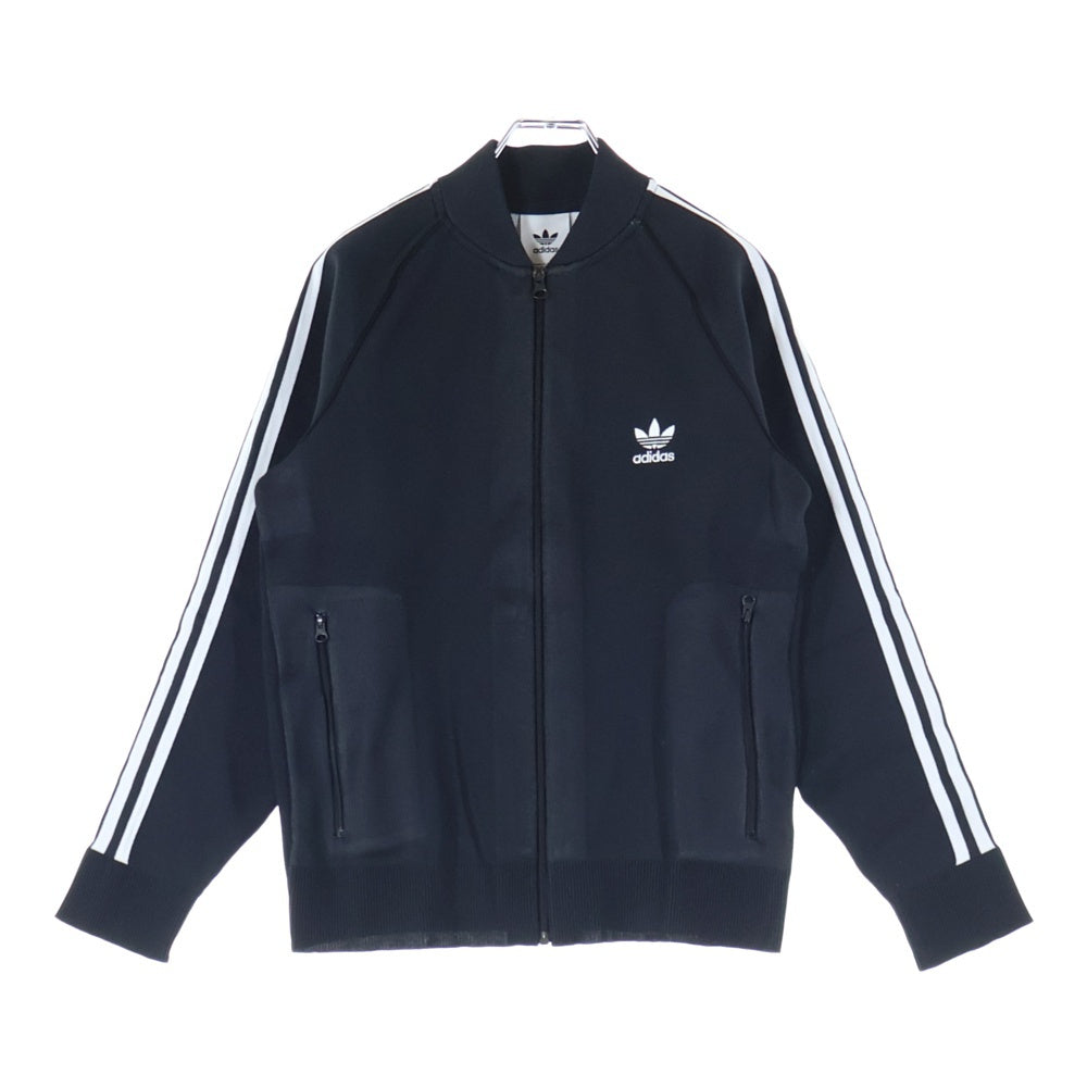 adidas(アディダス) BF KNIT TRACK TOP DH5758 ジップアップ トラックジャケット ブラック