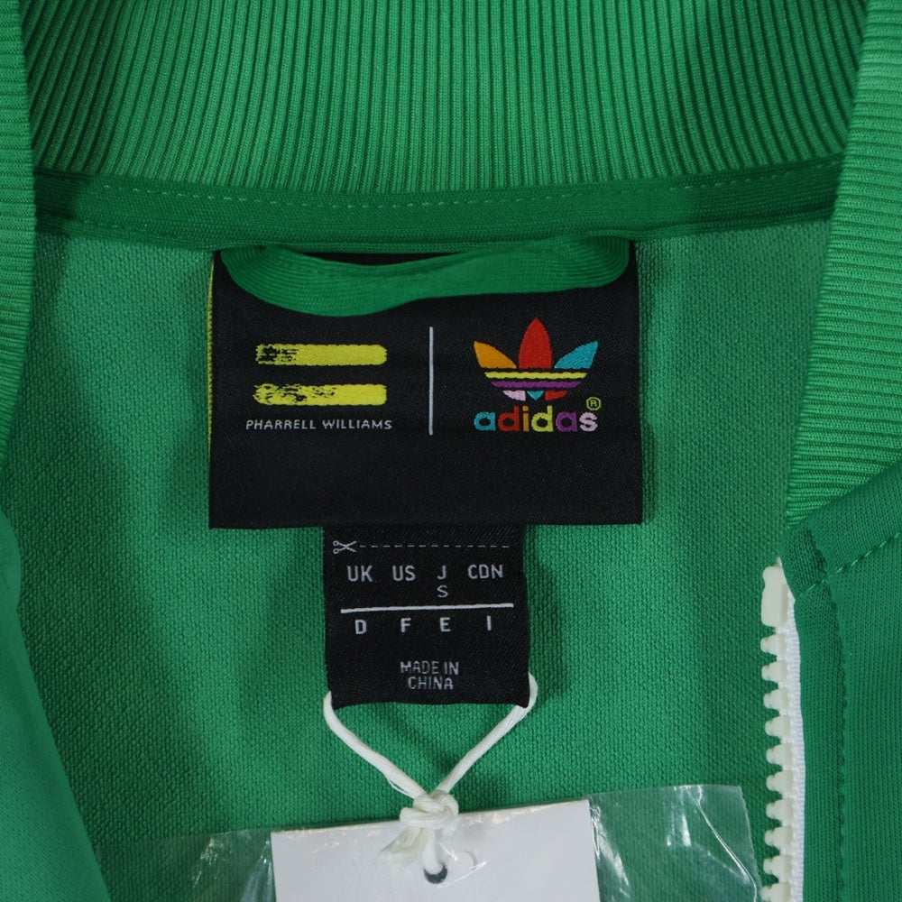 adidas(アディダス) ×Pharrell Williams ファレル ウィリアムス ジップアップ トラックジャケット グリーン CW9104