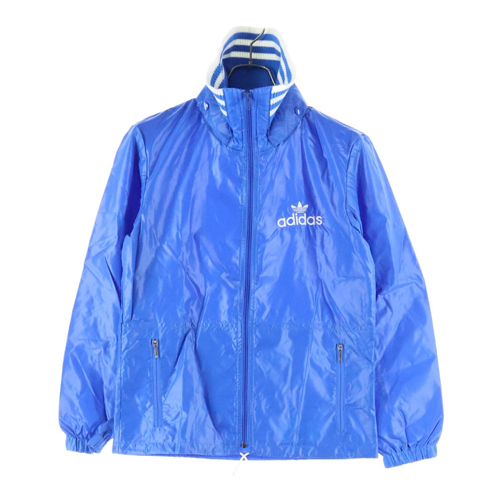 adidas(アディダス) 90s VINTAGE ヴィンテージ ナイロン ジップアップジャケット ブルー ADS-280