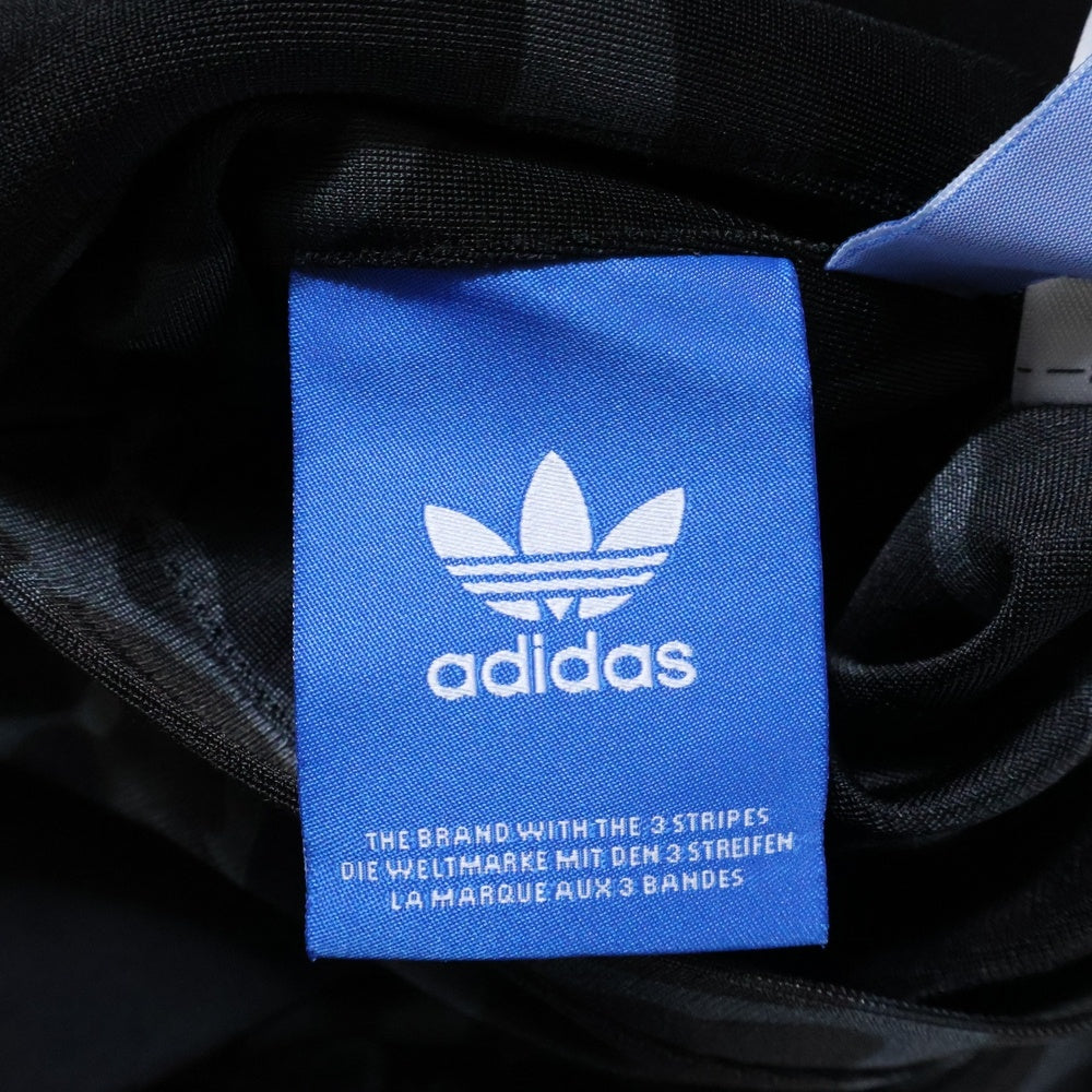 adidas(アディダス) リバーシブル カモ ジップアップ トラックジャケット ブラック CD1715