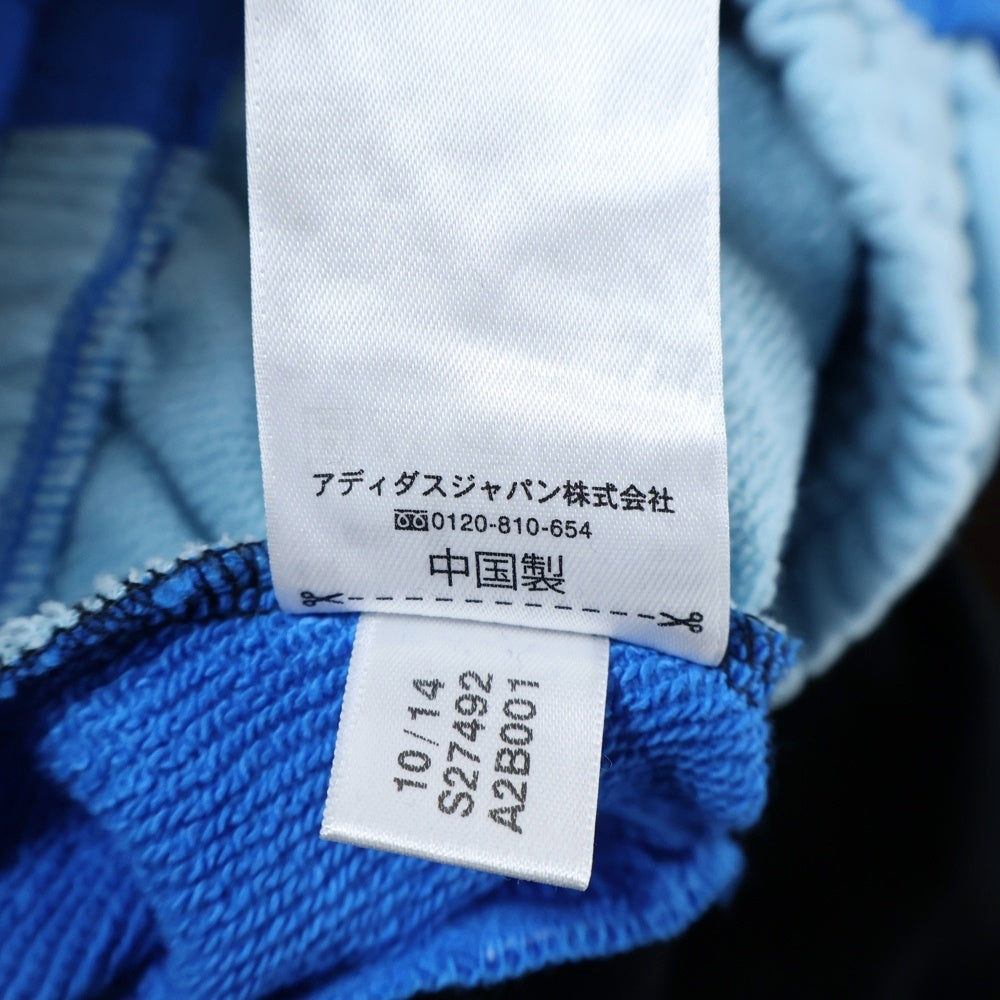 adidas(アディダス) スウェット クウォーターパンツ ブルー/ブラック S27492