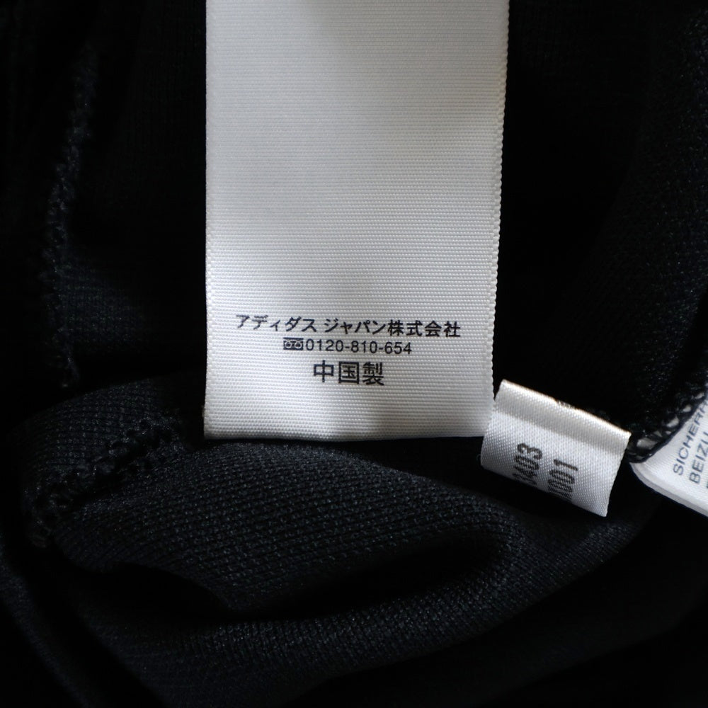 adidas(アディダス) ジップアップ トラックジャケット ショーツ オールインワン ブラック 013403 レディース