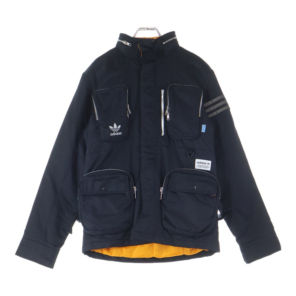 adidas(アディダス) ×PORTER ポーター マルチポケット ナイロン ジップアップジャケット ブラック O17871