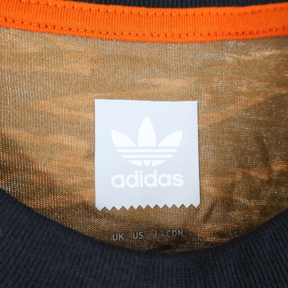 adidas(アディダス) カモ クルーネック 半袖Tシャツ カットソー マルチ DH3901
