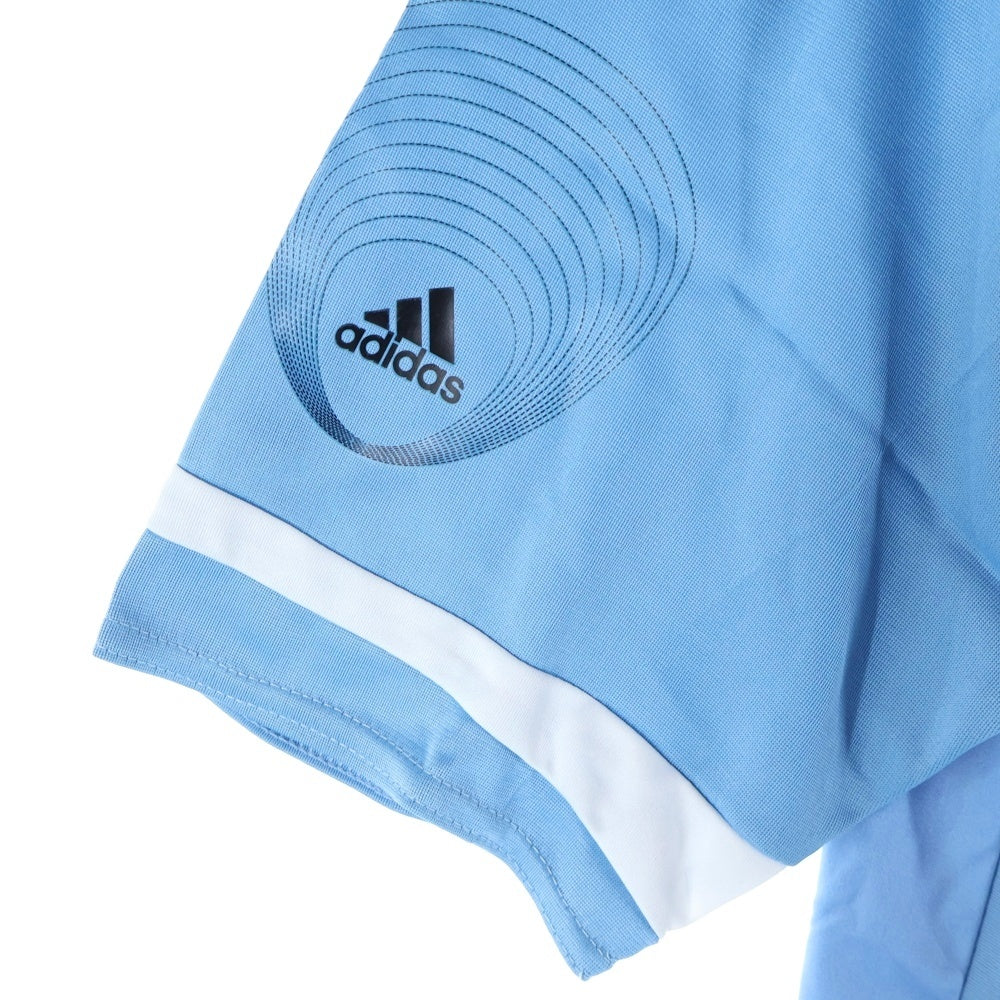 adidas(アディダス) アルゼンチン代表 AGUERO 背番号4 ユニフォーム 半袖Tシャツ カットソー ブルー