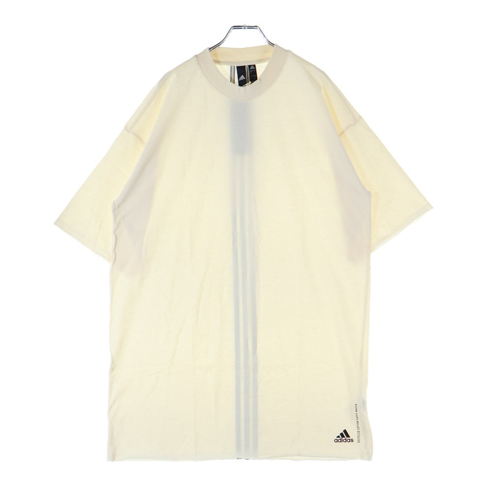 adidas(アディダス) モックネック 半袖Tシャツ カットソー アイボリー レディース FI4764