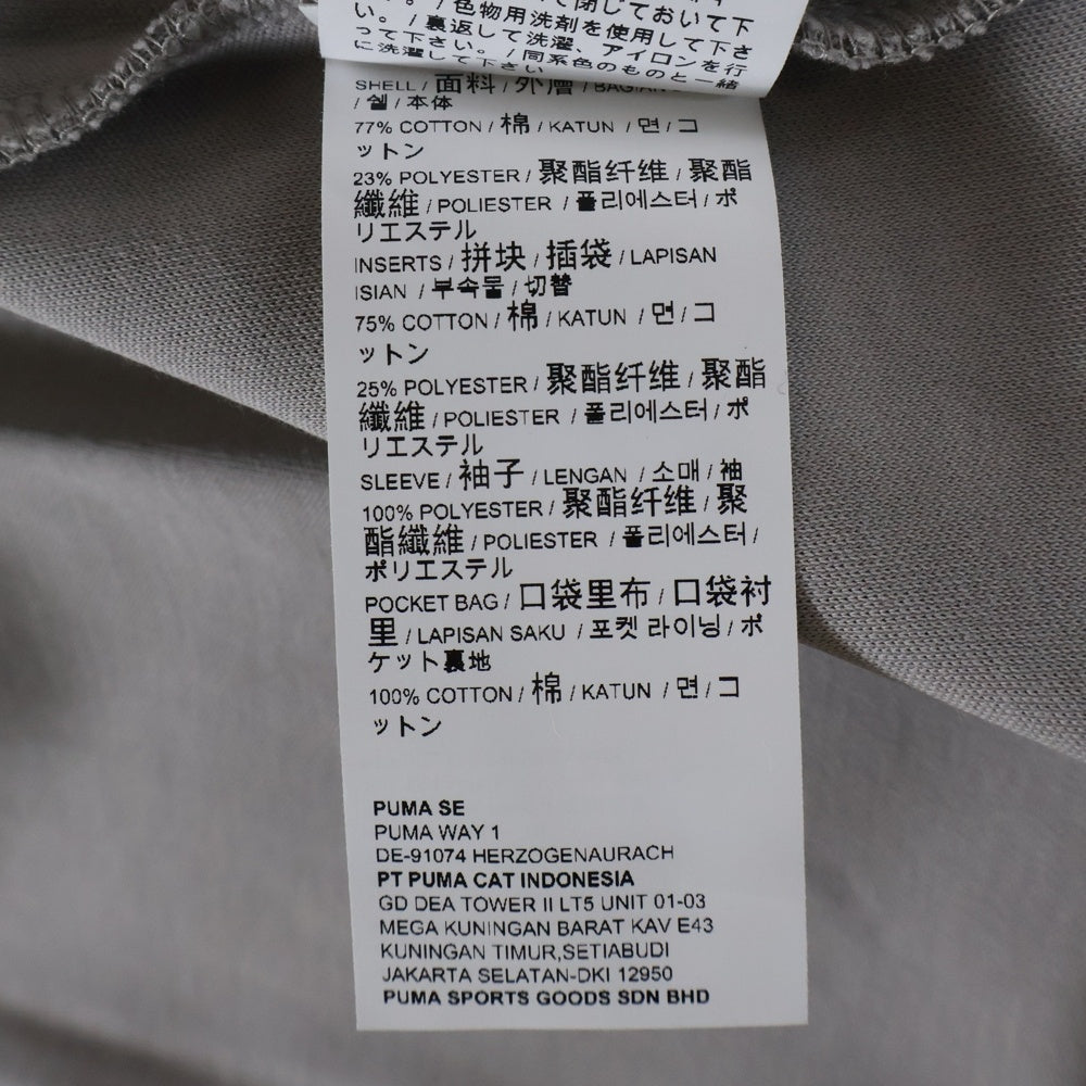 PUMA(プーマ) ジップアップ トラックジャケット グレー 575926-12
