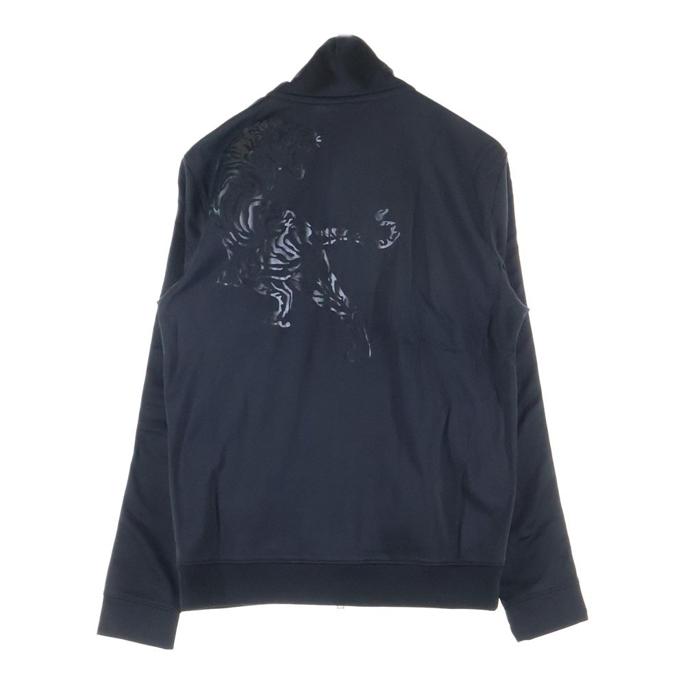 Onitsuka Tiger(オニツカタイガー) プリント ジップアップ トラックジャケット ブラック OK223K
