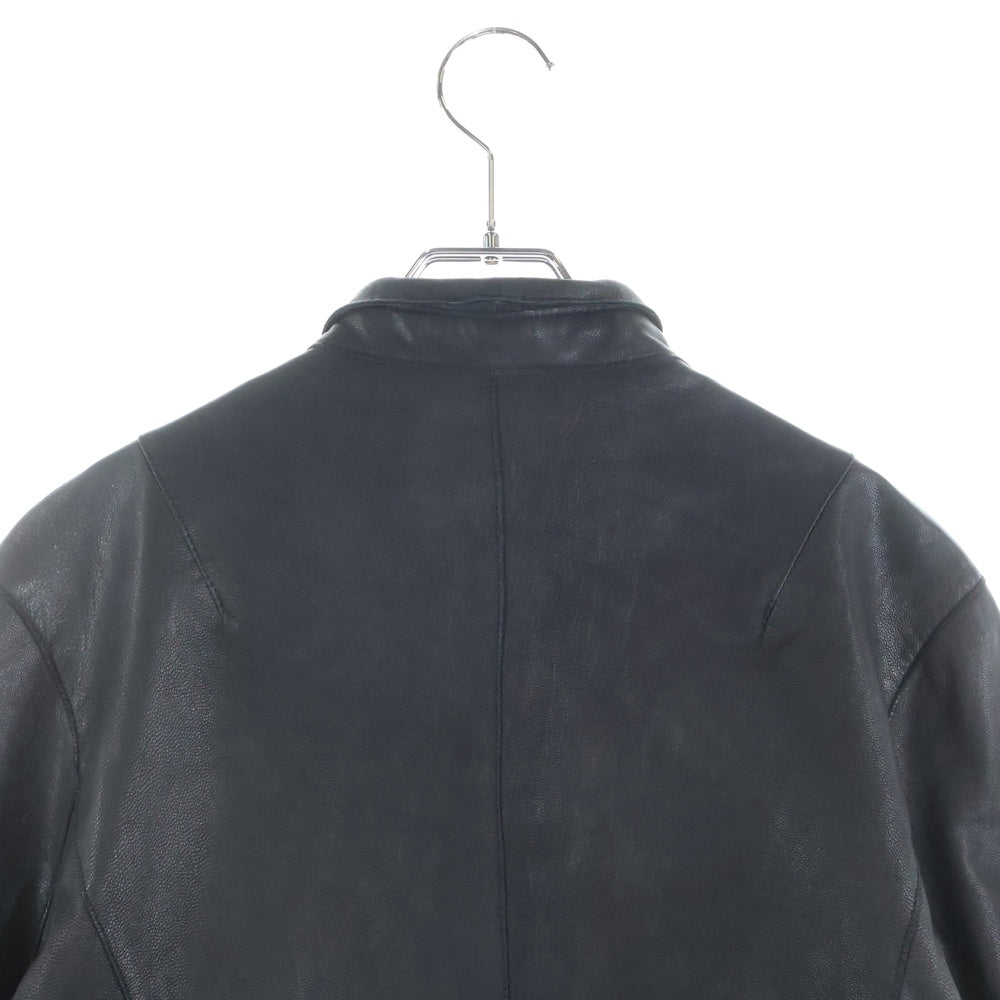 FREAK'S STORE(フリークスストア) ゴートスキン ジングルライダースジャケット ブラック 133-1502