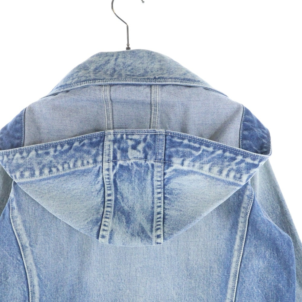 NATAL DESIGN(ネイタルデザイン) フード付き デニムジャケット インディゴ