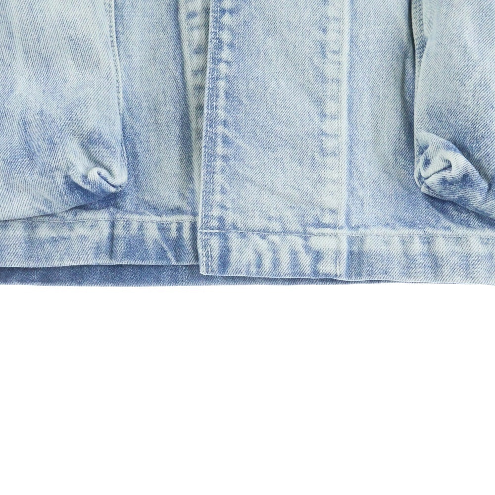 NATAL DESIGN(ネイタルデザイン) フード付き デニムジャケット インディゴ