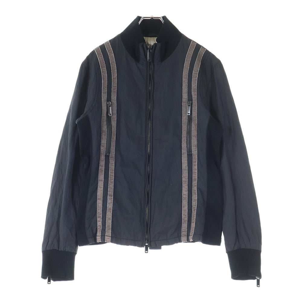 EMPORIO ARMANI(エンポリオアルマーニ) ナイロン混 ジップアップジャケット グレー