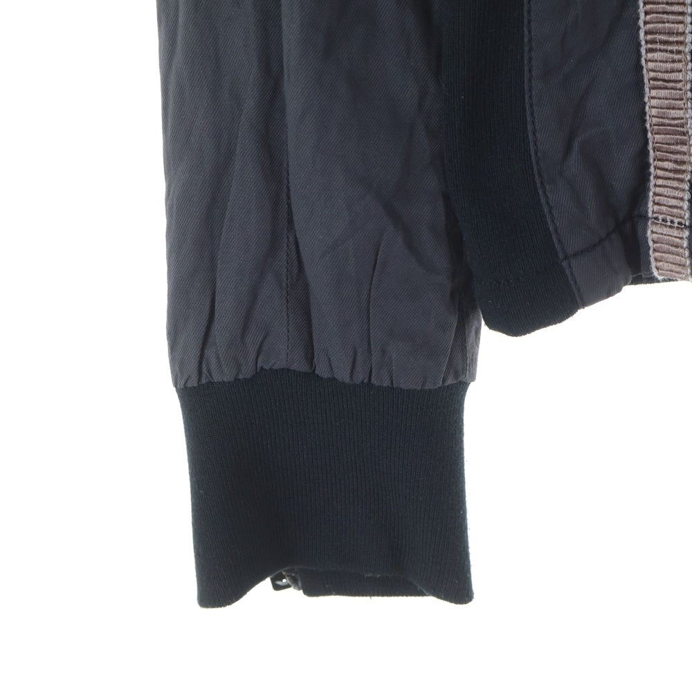 EMPORIO ARMANI(エンポリオアルマーニ) ナイロン混 ジップアップジャケット グレー