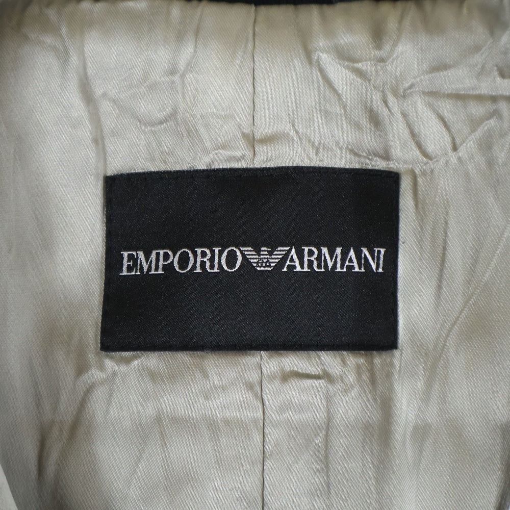 EMPORIO ARMANI(エンポリオアルマーニ) ナイロン混 ジップアップジャケット グレー
