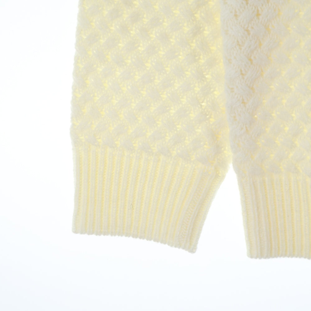 BEAMS HEART(ビームス ハート) タートルネック ニット セーター グレー/アイボリー 42-15-0147-803-15-18