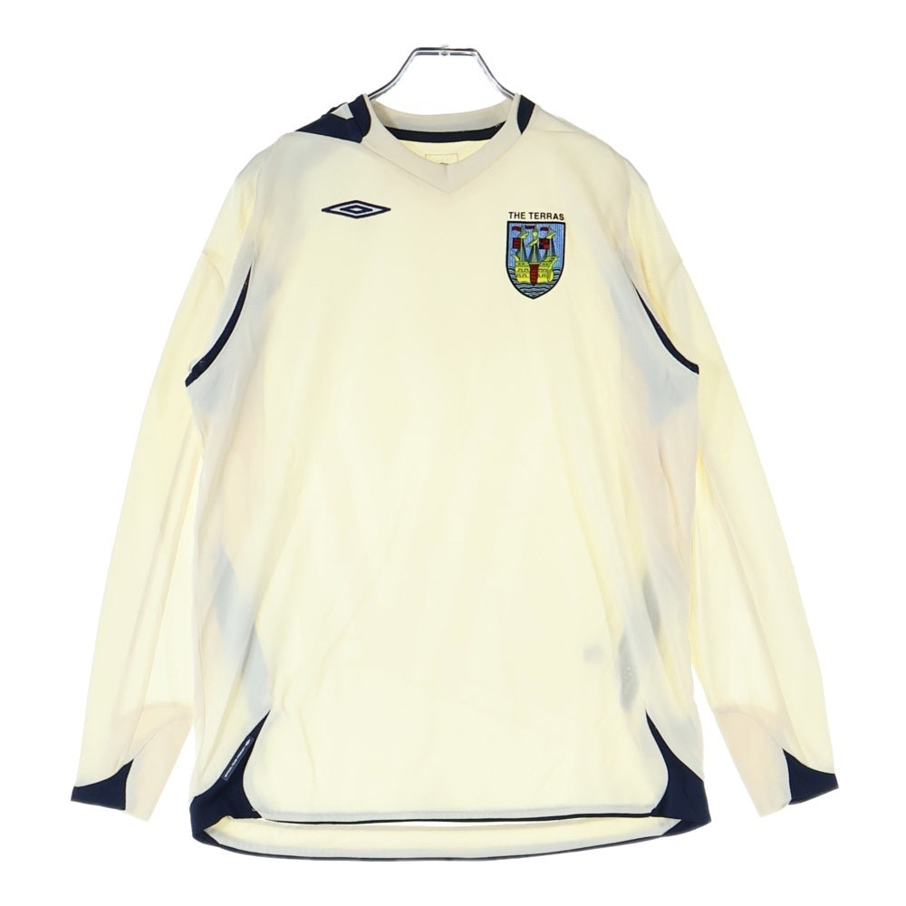 UMBRO(アンブロ) THE TERRAS ユニフォーム 長袖Tシャツ カットソー ホワイト