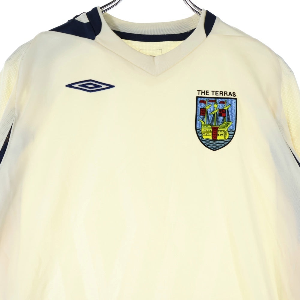 UMBRO(アンブロ) THE TERRAS ユニフォーム 長袖Tシャツ カットソー ホワイト