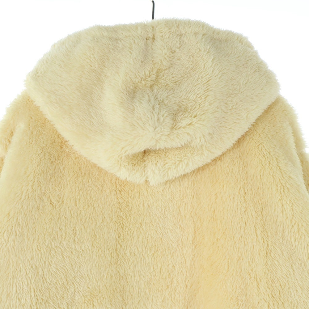 RUSSELL ATHLETIC(ラッセルアスレチック) SHIPS別注 ジップアップ ボアフーディ フリースジャケット アイボリー RC-19290SH