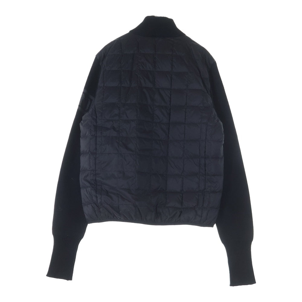 TAION(タイオン) ×NUMBER (N)INE ナンバーナイン ジップアップ ライトダウンジャケット ブラック