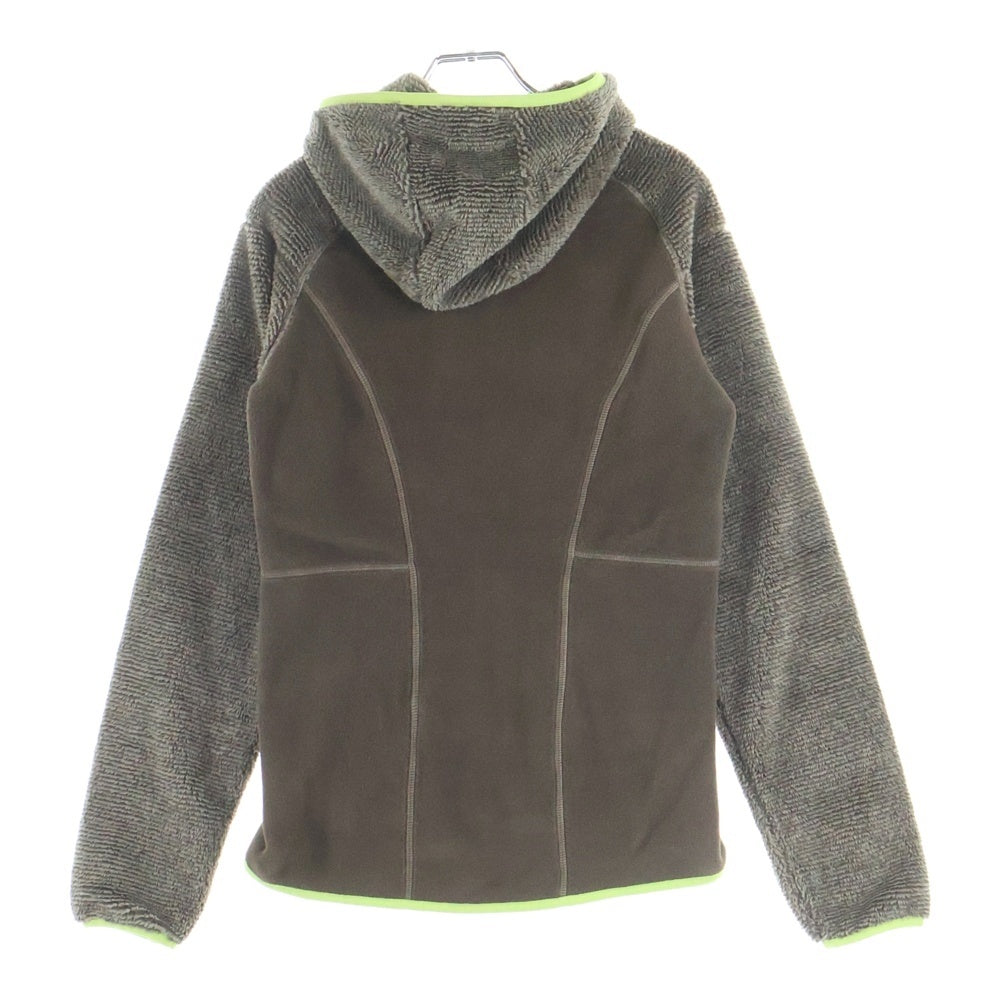 Jack Wolfskin(ジャック ウルフスキン) フーデッド フリースジャケット パーカー ブラウン
