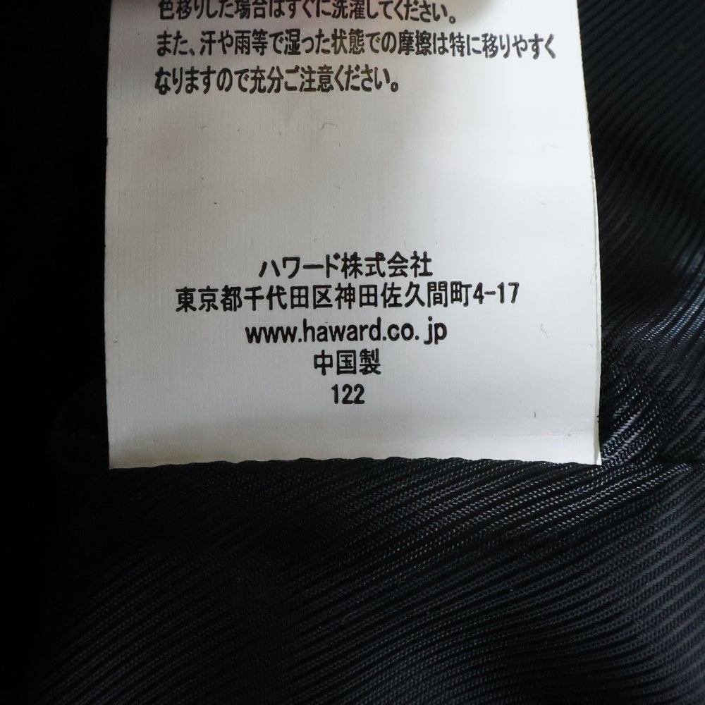 NO BRAND(ノーブランド) 【MANHATTAN TRANSFER】 ウール混 ピーコート ブラック 2M5-6209