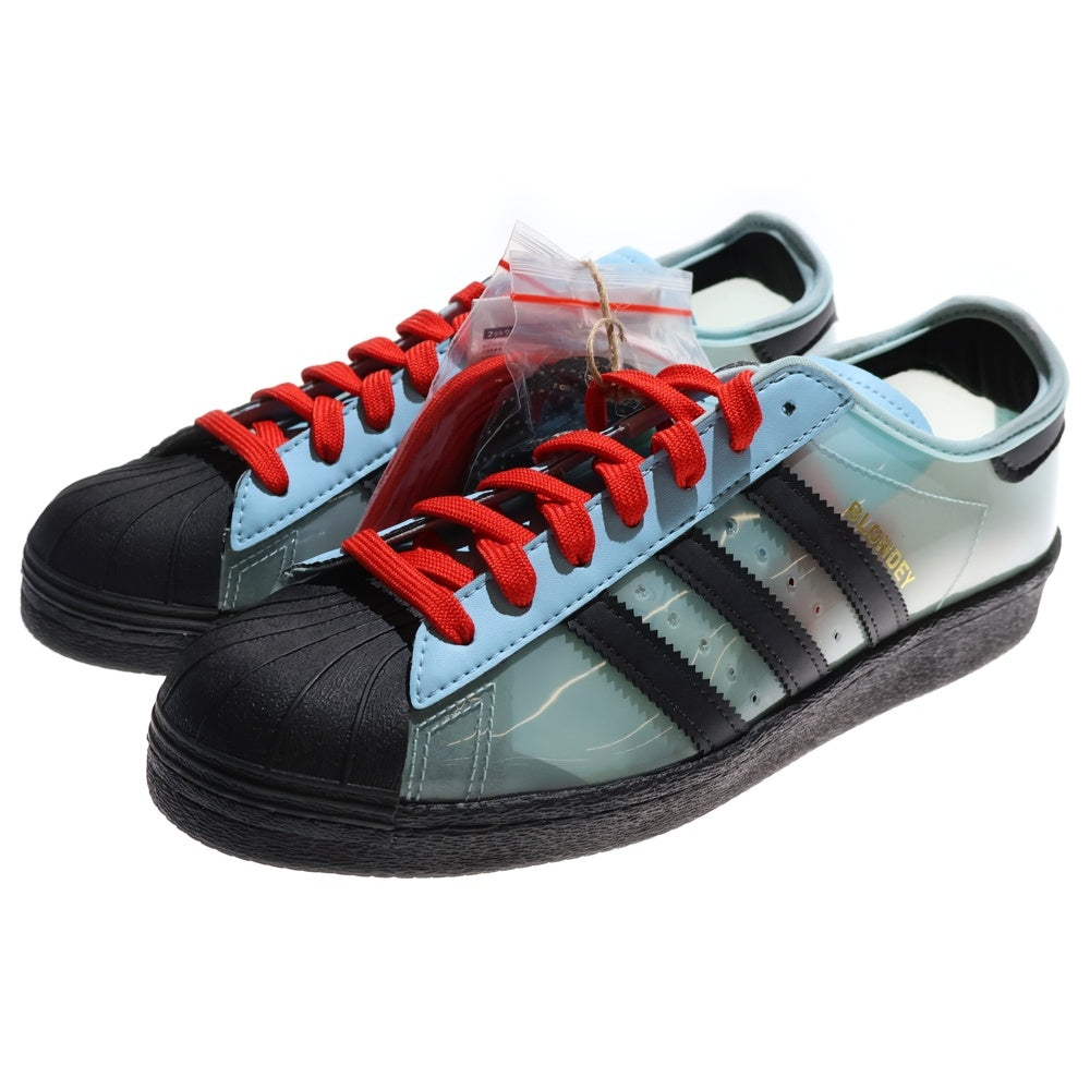 adidas(アディダス) ×Blondey McCoy BLONDEY SUPER STAR H03341 ブロンディ マッコイ スーパースター ローカットスニーカー ブルー/ブラック US8.5/26.5cm
