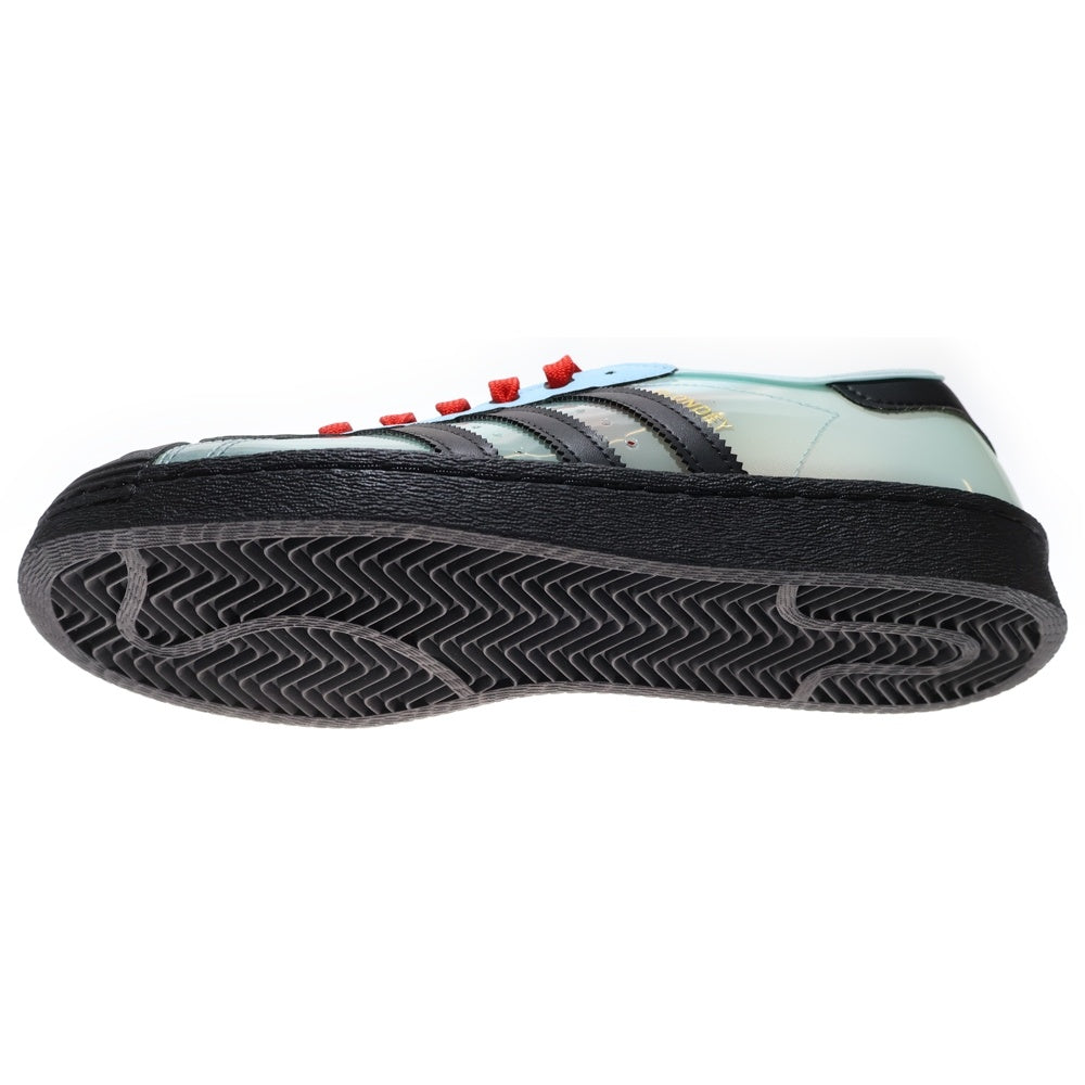 adidas(アディダス) ×Blondey McCoy BLONDEY SUPER STAR H03341 ブロンディ マッコイ スーパースター ローカットスニーカー ブルー/ブラック US8.5/26.5cm