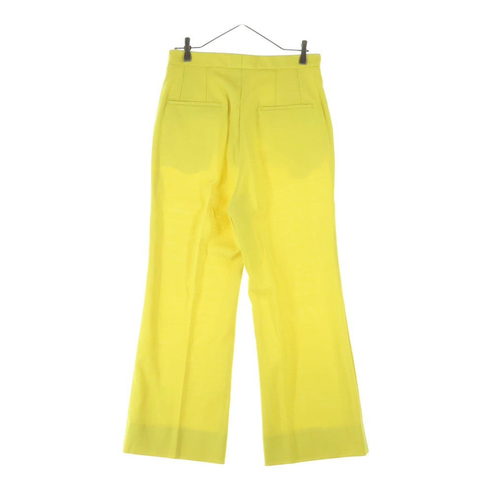 GUCCI(グッチ) 20SS ウール混 スラックスパンツ イエロー 614905 ZAA33