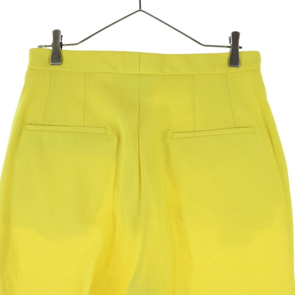 GUCCI(グッチ) 20SS ウール混 スラックスパンツ イエロー 614905 ZAA33
