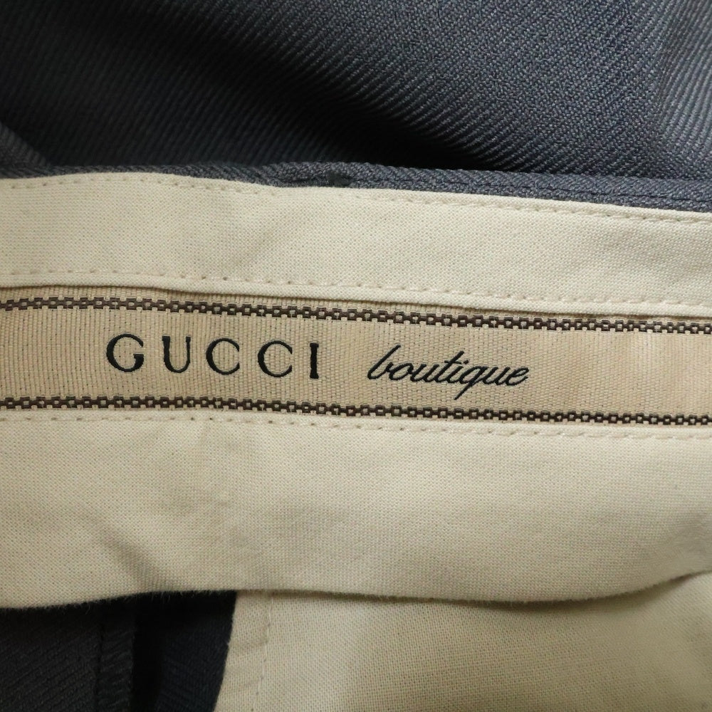GUCCI(グッチ) ポリエステル スラックスパンツ グレー 702326 Z798C
