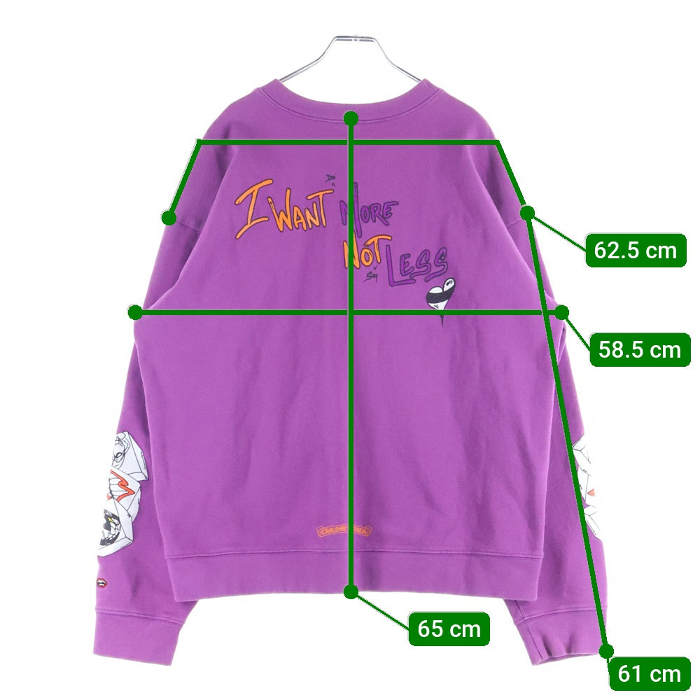 CHROME HEARTS(クロムハーツ) ×MATTY BOY I WANT MORE NOT LESS Crew