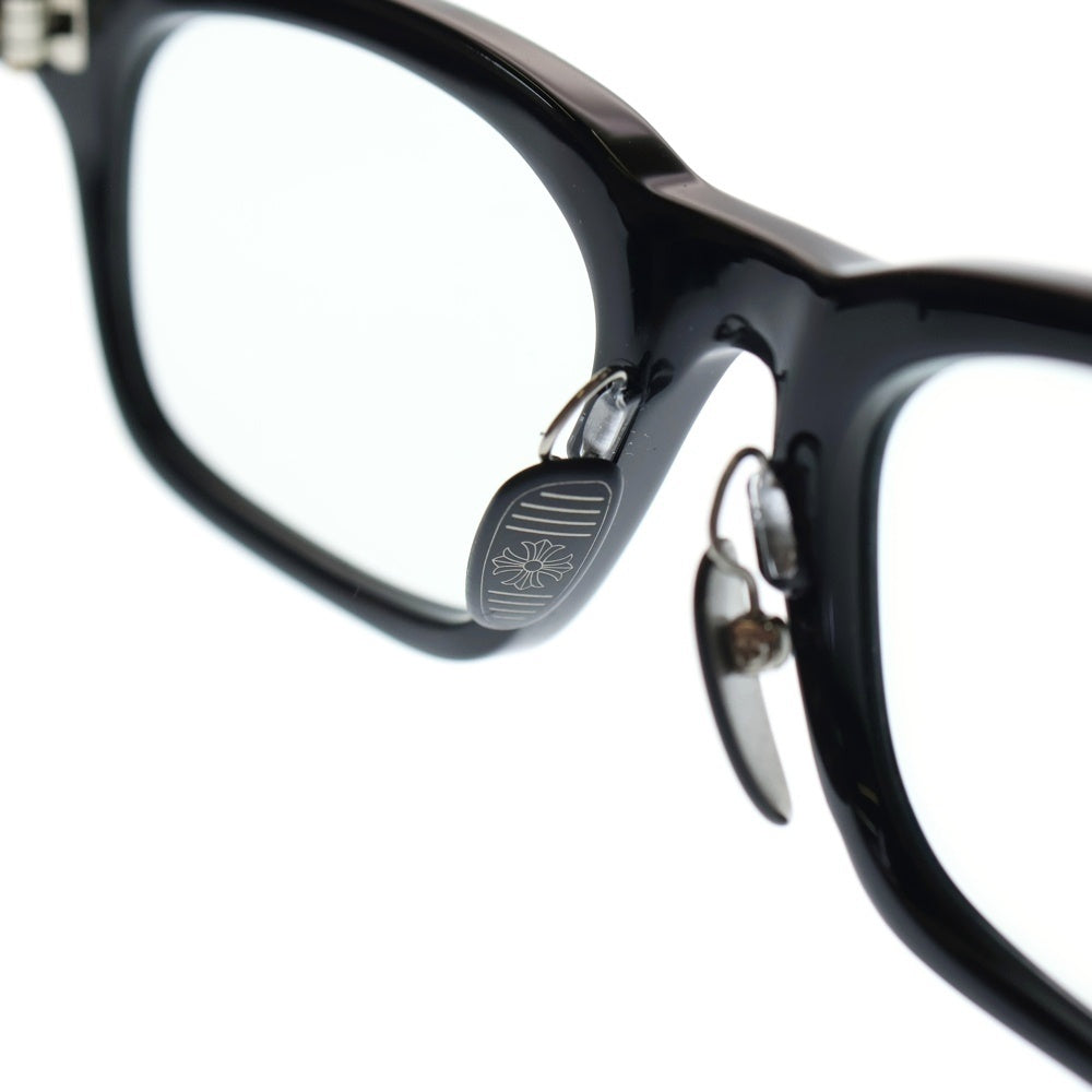 CHROME HEARTS(クロムハーツ) GITTIN ANY ?-A ギッティン エニィ BSフレアフレーム ウェリントン サングラス メガネ 眼鏡 ブラック/シルバー