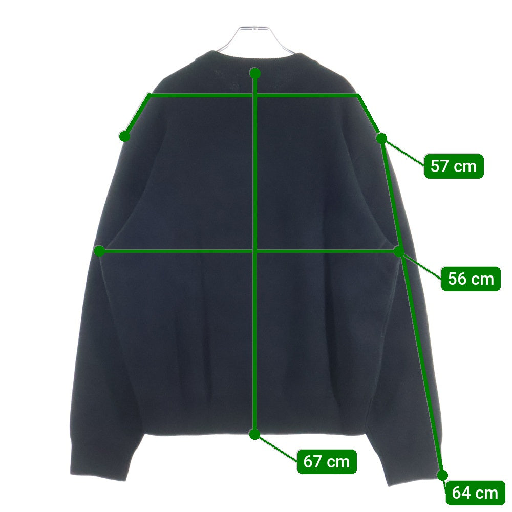 Palace Skateboards(パレススケートボーズ) DORAEMON KNIT BLACK ドラえもん クルーネックニットセーター ブラック