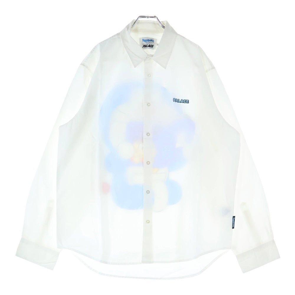 Palace Skateboards(パレススケートボーズ) Doraemon Shirt ドラえもん プリント長袖シャツ ホワイト