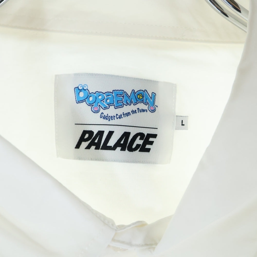 Palace Skateboards(パレススケートボーズ) Doraemon Shirt ドラえもん プリント長袖シャツ ホワイト