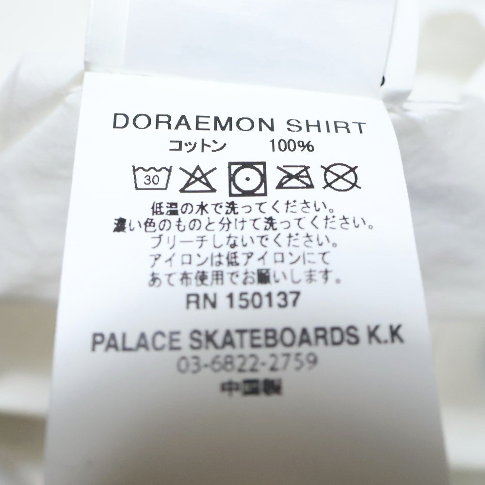 Palace Skateboards(パレススケートボーズ) Doraemon Shirt ドラえもん プリント長袖シャツ ホワイト
