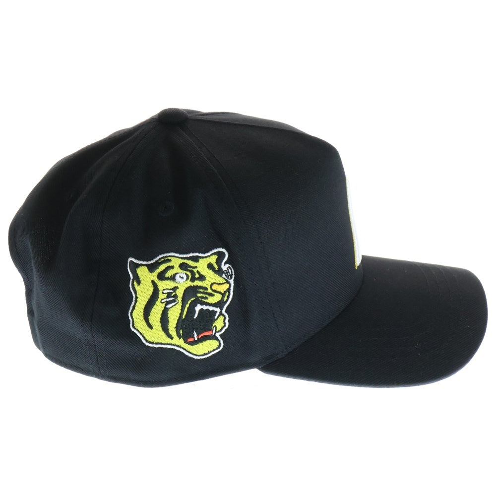 Palace Skateboards(パレススケートボーズ) Hanshin Tigers 5 Panel Snapback 阪神タイガース 5パネル スナップバック べーズボールキャップ 帽子 ブラック