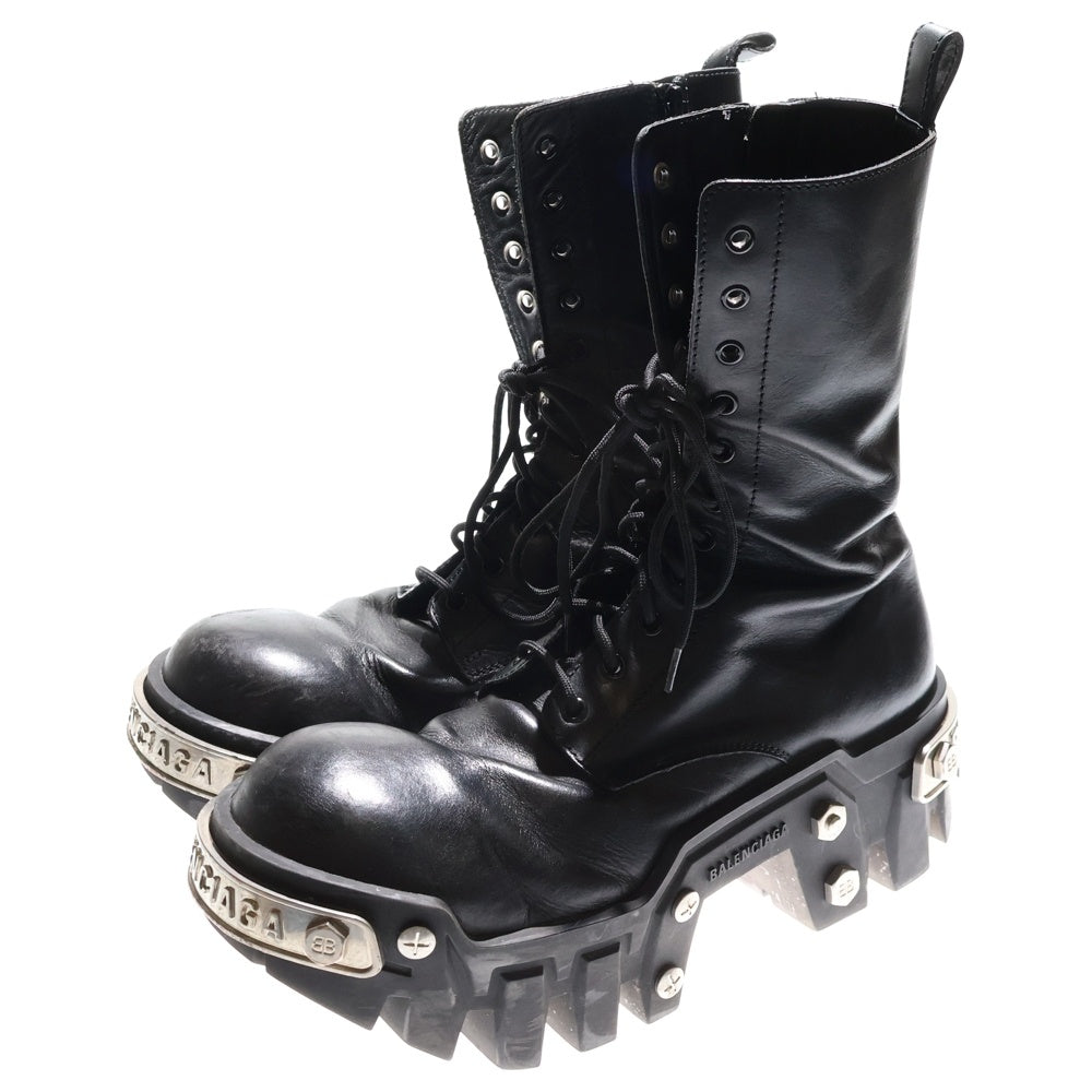 【確実正規品】balenciaga bulldozer ブルドーザーsize42 Men's Bulldozer Lace-up Boot in Black | Balenciaga US