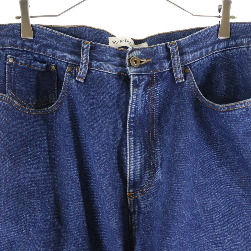 Y/PROJECT(ワイプロジェクト) Cowboy Cuff Jeans カウボーイ カフ デニム ジーンズ インディゴ