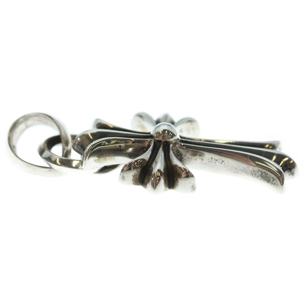 CHROME HEARTS(クロムハーツ) CH CRS SML W/BALE Wベイル スモールCHクロス ペンダントトップ シルバー BCA218
