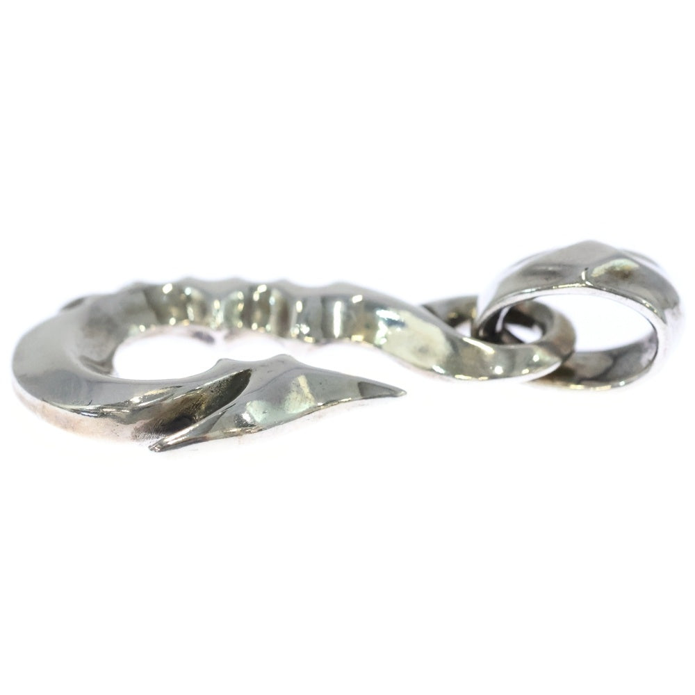 Bill Wall Leather/BWL(ビルウォールレザー) 2001 LARGE FISH HOOK PENDANT ラージフィッシュフックペンダント シルバー 321211