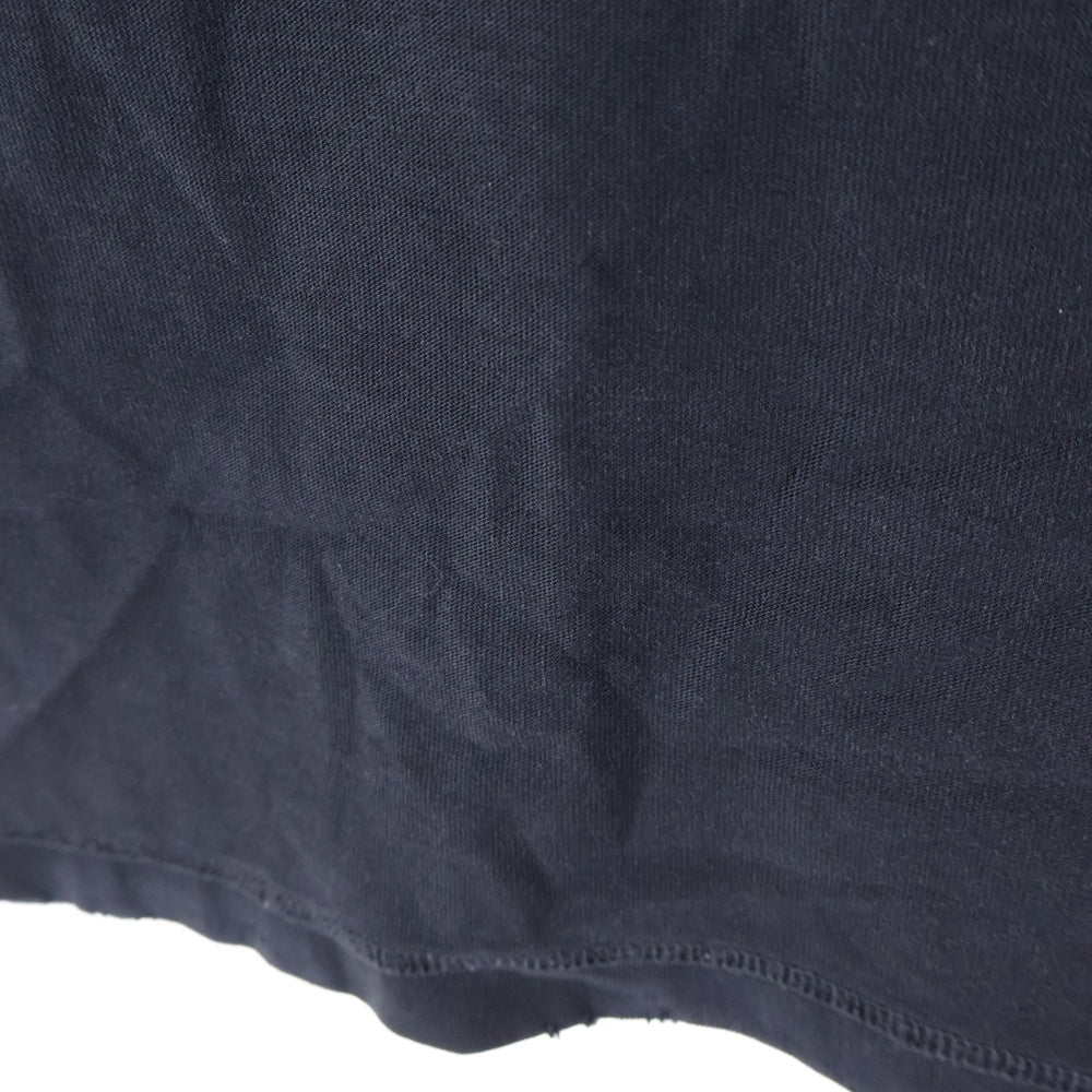 BALENCIAGA(バレンシアガ) 24SS SEE NOW BUY NOW TEE 787358 TQVE8 ダメージ加工 プリント クルーネック 半袖Tシャツ カットソー ブラック