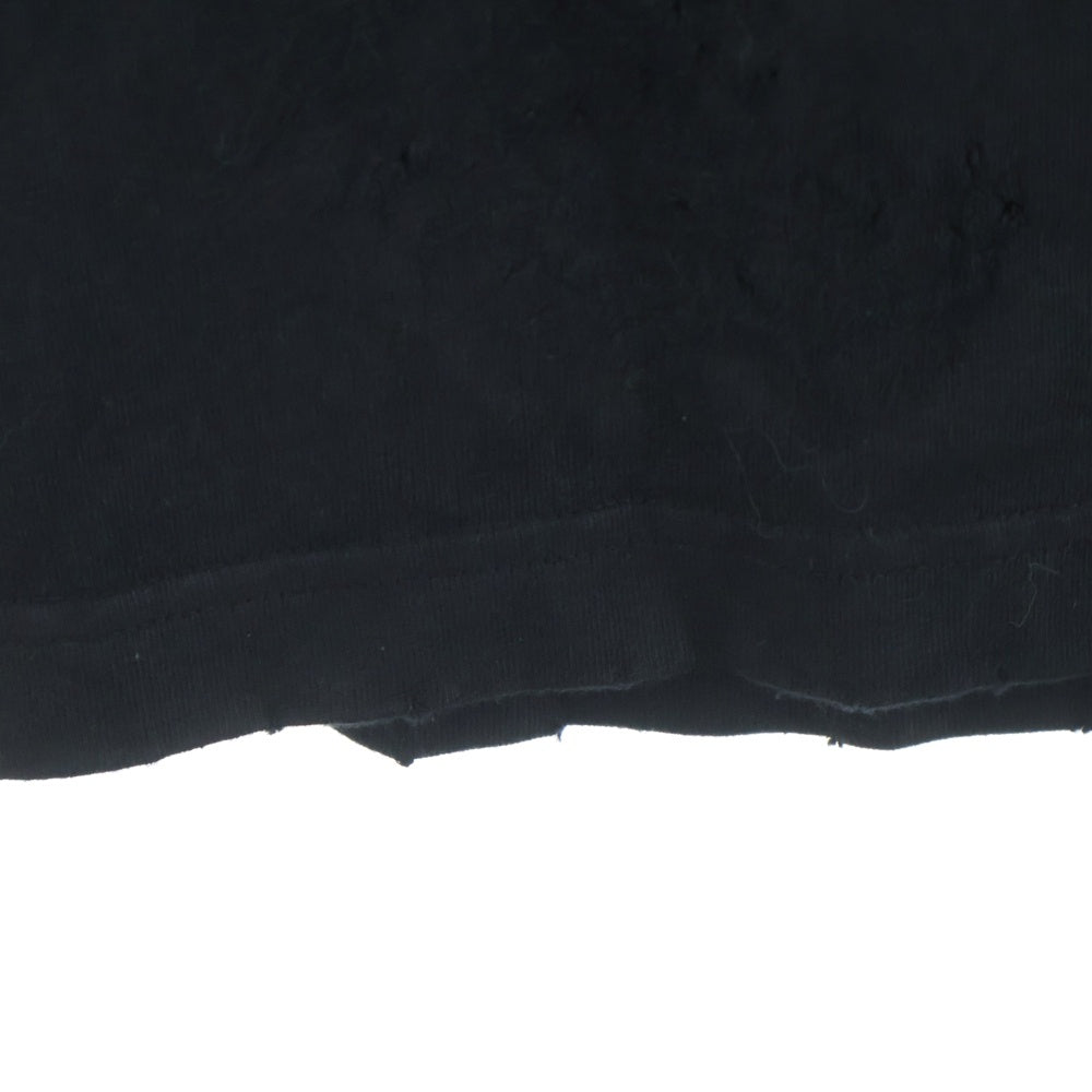 BALENCIAGA(バレンシアガ) 23AW Off Shore Oversized T-shirt 739028 TPVM8 ヴィンテージ加工 オーバーサイズド 半袖Tシャツ カットソー チャコールグレー