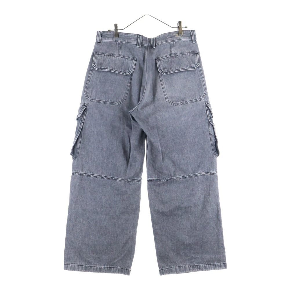 DIESEL(ディーゼル) D-TOUCH-CARGO A15767 ボタンフライ デニムカーゴパンツ グレー
