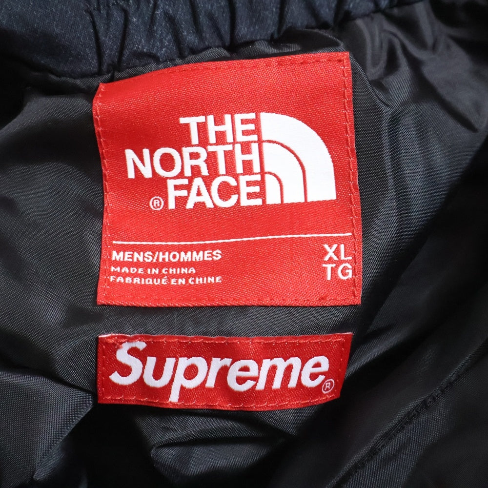 SUPREME(シュプリーム) 21AW ×THE NORTH FACE Bleached Denim Print Mountain Pant NP52101I ノースフェイス ブリーチ総柄プリント マウンテンパンツ ブラウン
