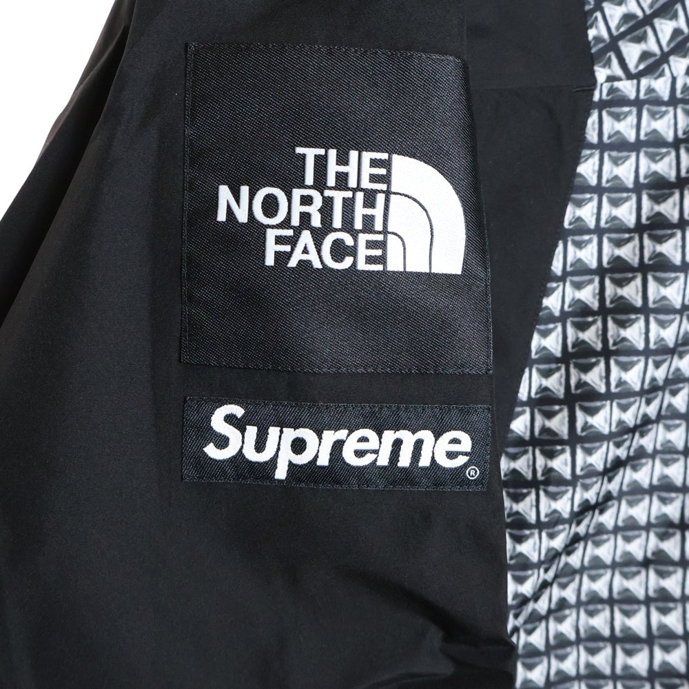 SUPREME(シュプリーム) 21SS ×THE NORTH FACE Studded Mountain Light Jacket NP12103I ノースフェイス スタッド マウンテンパーカー ジャケット グレー/ブラック