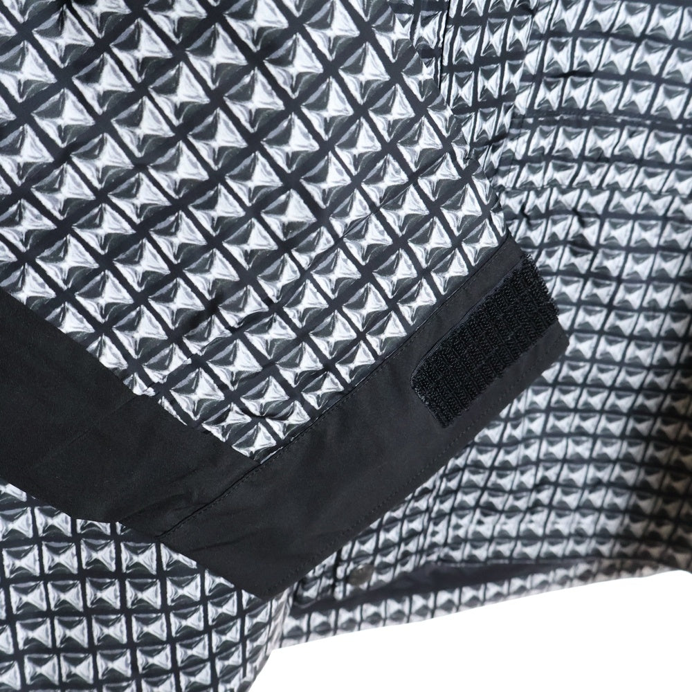 SUPREME(シュプリーム) 21SS ×THE NORTH FACE Studded Mountain Light Jacket NP12103I ノースフェイス スタッド マウンテンパーカー ジャケット グレー/ブラック